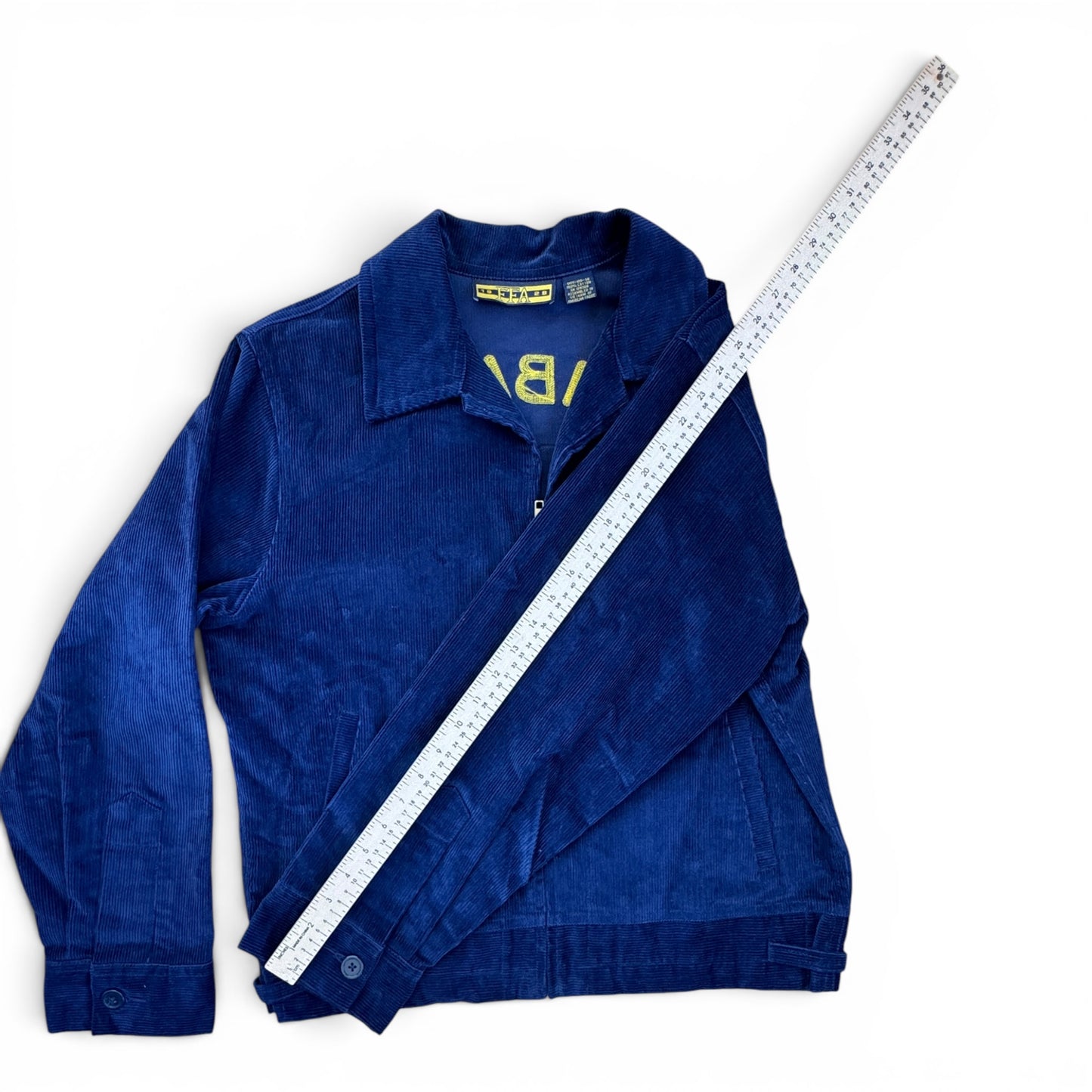 FFA Future Farmers of America Blue Corduroy Jacket Alabama Ohatchee Chapter