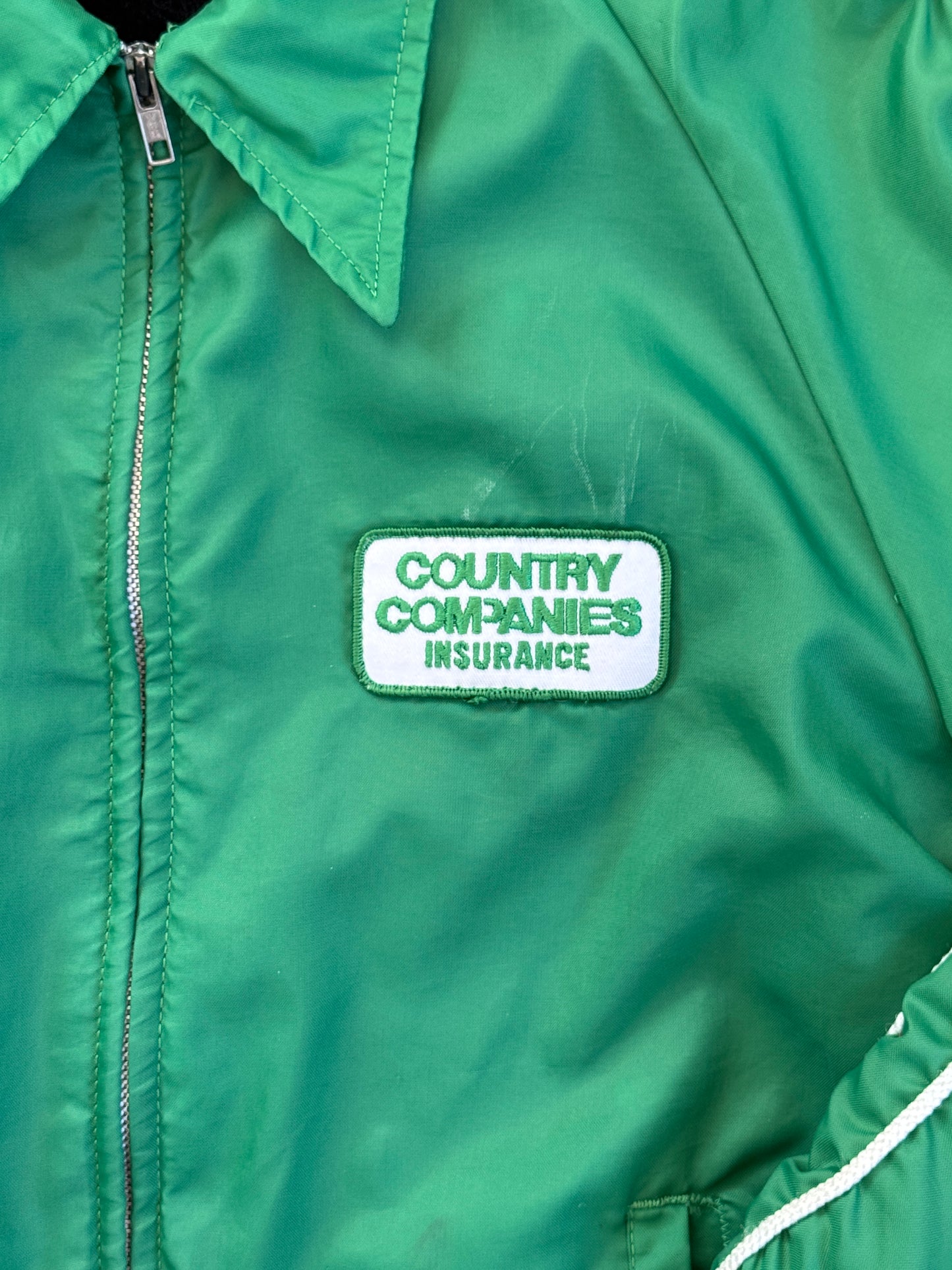 70s 80s Country Companies Insurance Horizon Sportsman Workwear Jacket