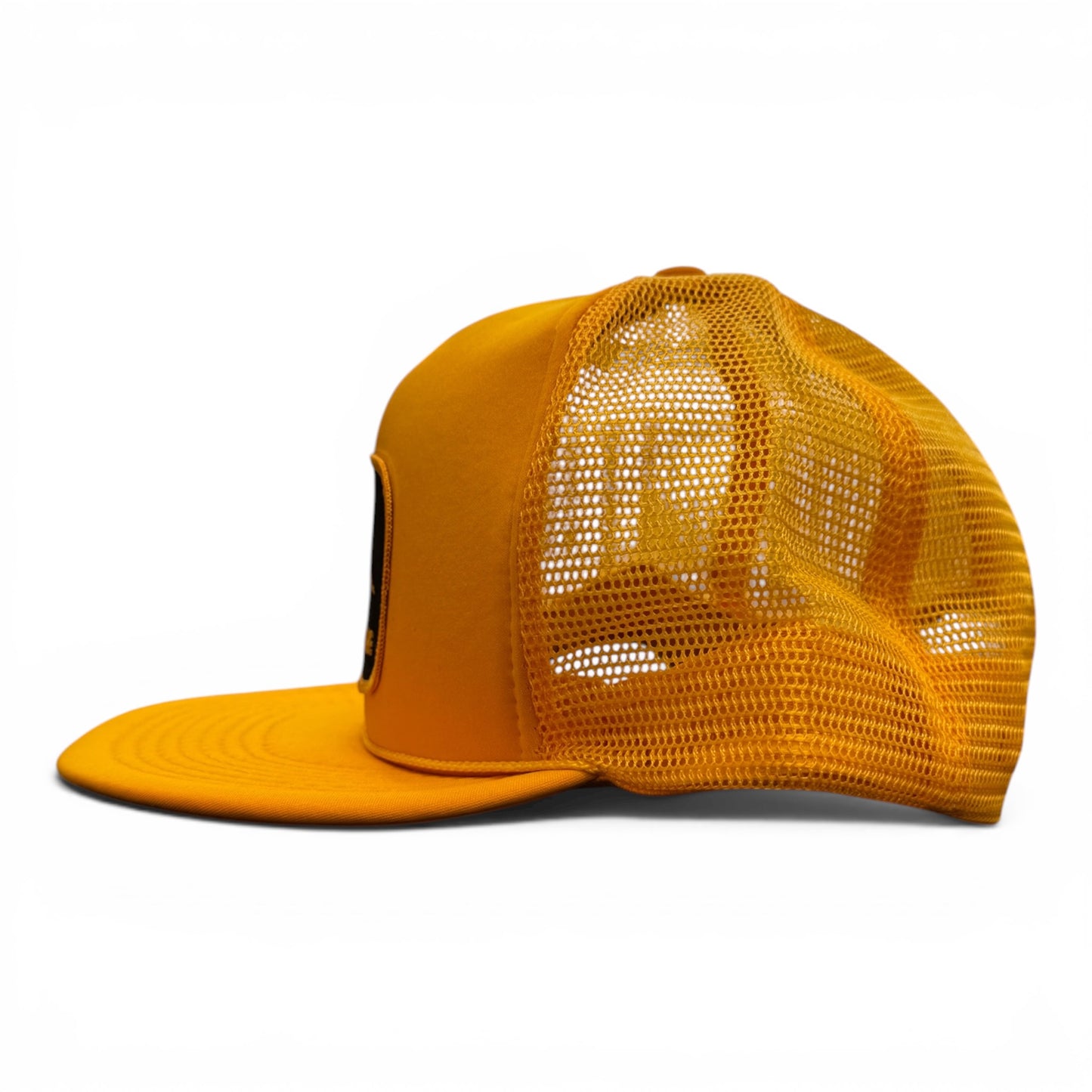 Deadstock 80s John Deere Yellow Trucker Snapback Hat