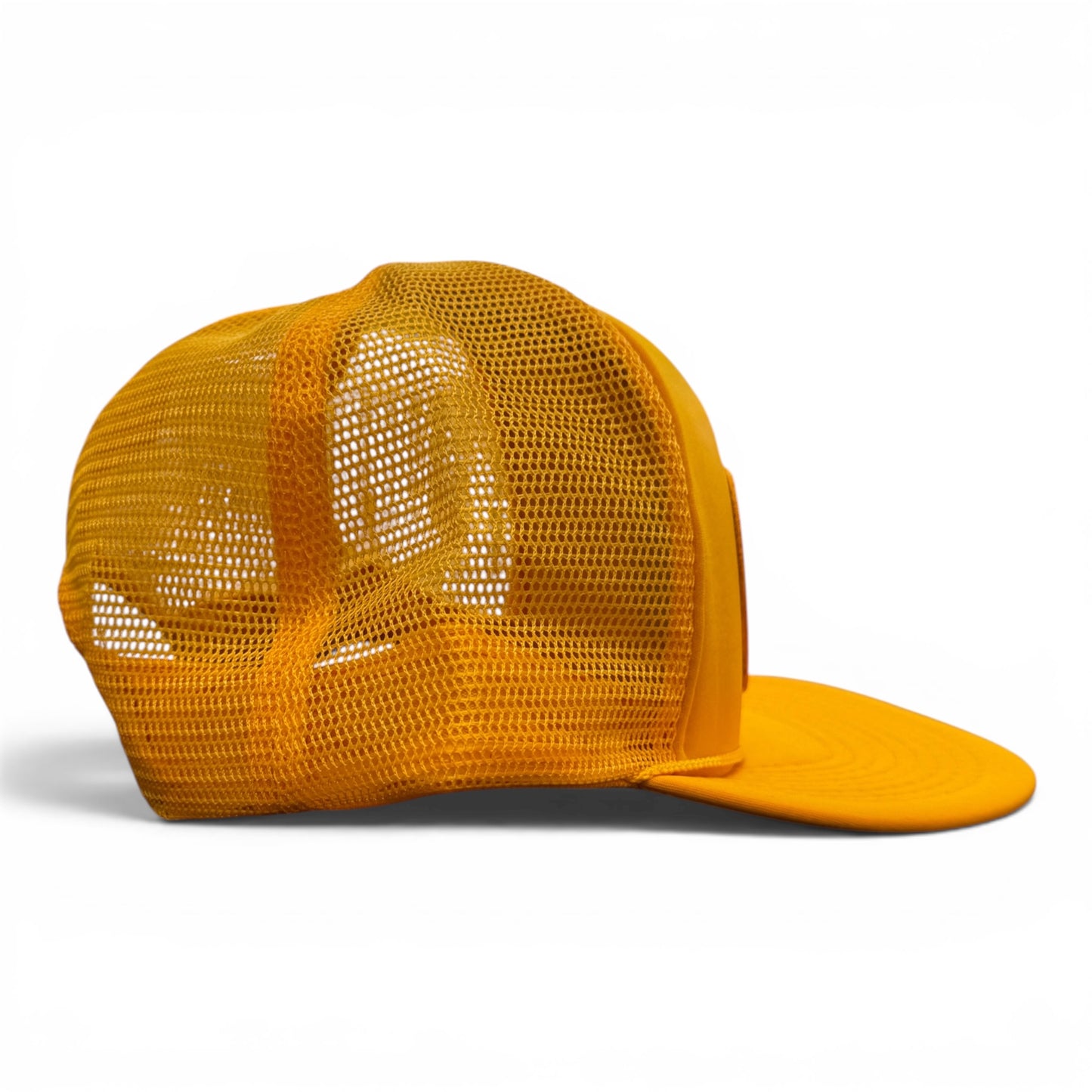 Deadstock 80s John Deere Yellow Trucker Snapback Hat