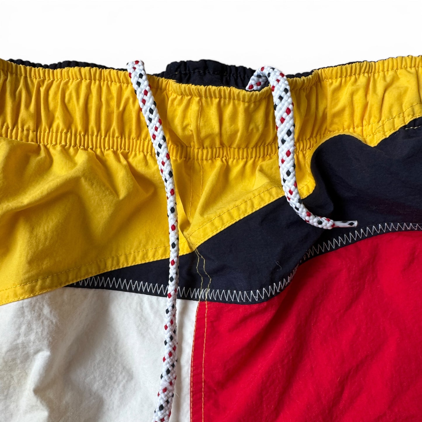 90s Tommy Hilfiger Colorblock Swim Shorts