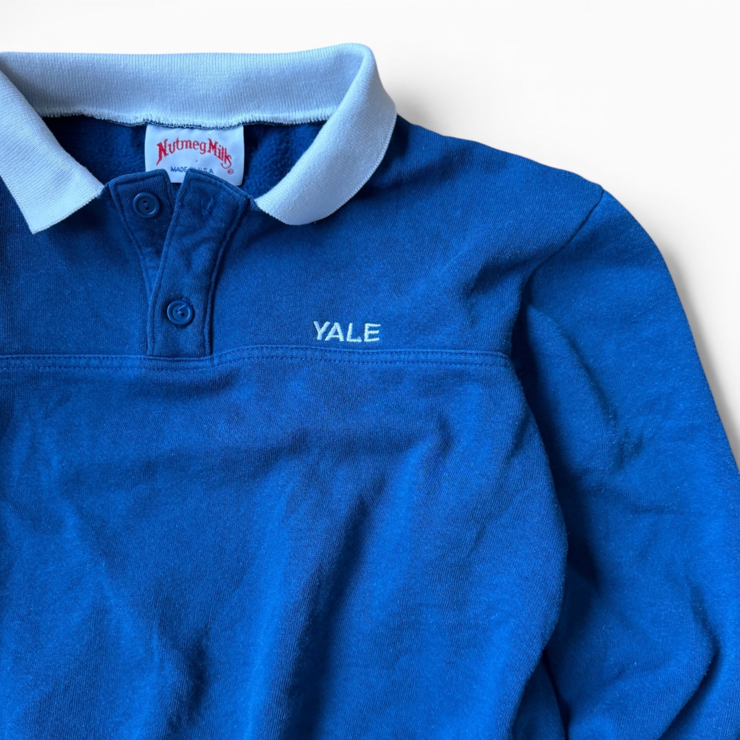 90s Nutmeg Mills Yale Rugby Sweatshirt