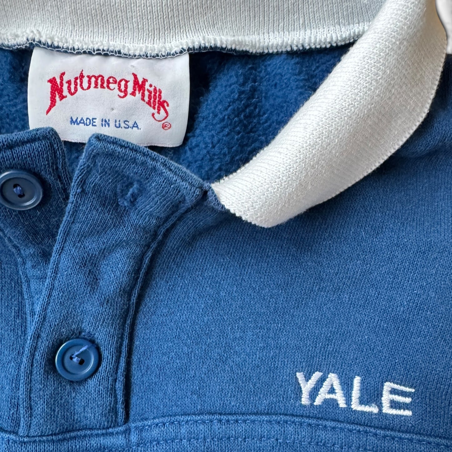 90s Nutmeg Mills Yale Rugby Sweatshirt