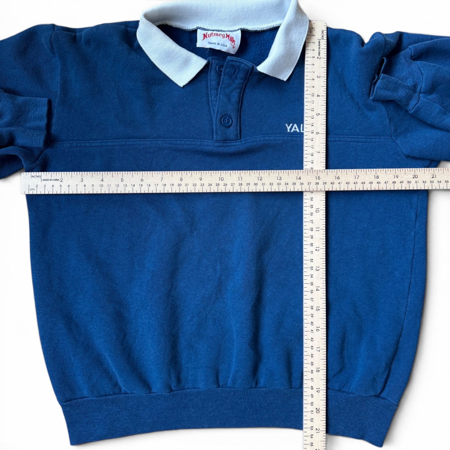 90s Nutmeg Mills Yale Rugby Sweatshirt