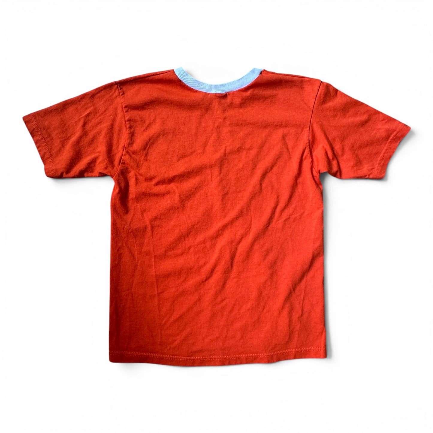 70s-80s Style Tiger Cub Graphic Ringer Tee