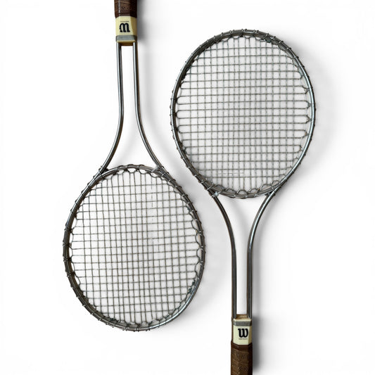 70s Wilson T3000 Steel Tennis Rackets (Pair)