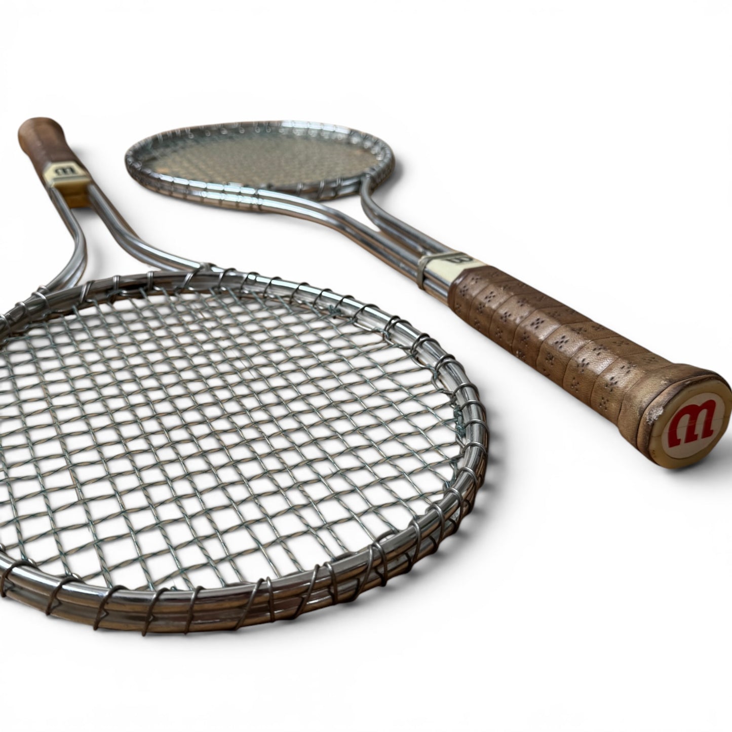 70s Wilson T3000 Steel Tennis Rackets (Pair)