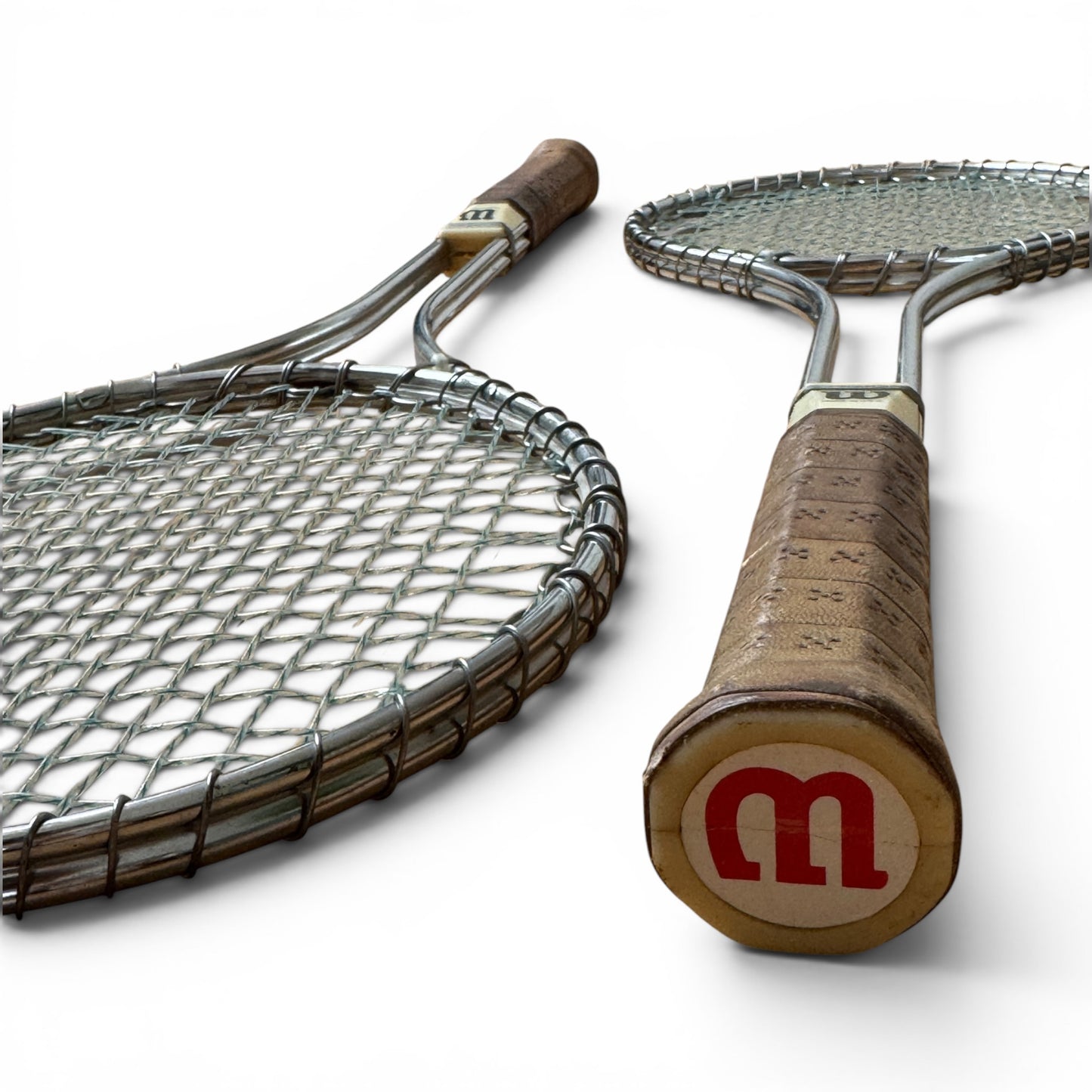 70s Wilson T3000 Steel Tennis Rackets (Pair)
