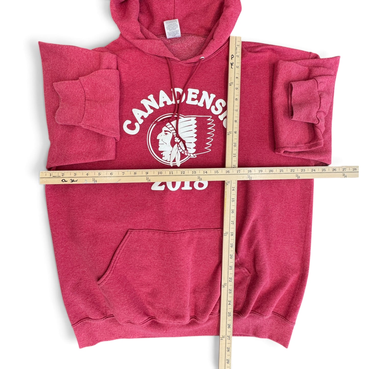 Canadensis 2018 School Hoodie Red XL